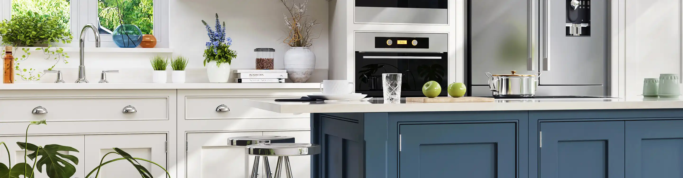Kitchen countertops scene 